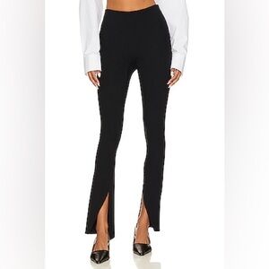 NWT Spanx Perfect Front Slit Leggings Size XS Black